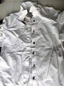 Elegant luxurious white Korean shirt