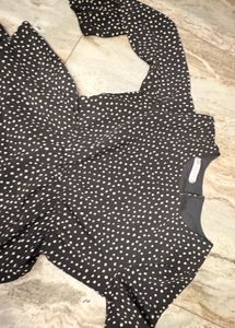 Chic Polka Dot Maxi Dress