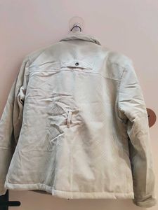 Women's Beige Corduroy Jacket