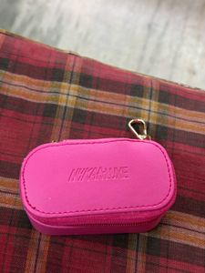 Pink Nykaa Luxe Pouch