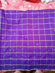 Purple Color Saree