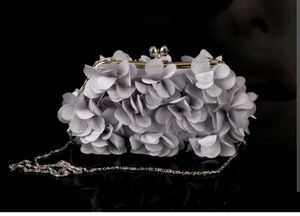 Elegant Floral Clutch Bag