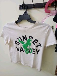 H&m Top, Wore Only Once, In New Condition