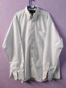 Classic White Burberry Shirt