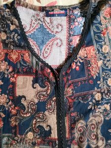 Imported Printed Maxi Dress