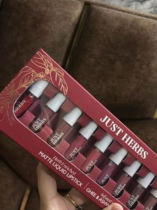 Just Herbs Matte Liquid Lipstick Set of 10