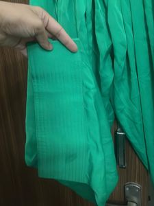 Elegant Green Kurta with pharsi salwar
