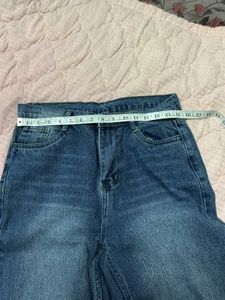 Classic Blue Wash Straight Leg Jeans