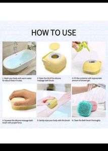 SALE (PACK OF 4)💥 extra Soft Silicone Body Scrub.