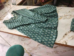 trendy farshi with anarkali style kurti set