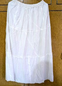 White Maxi Skirt