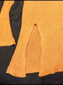 Woolen long top