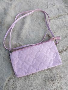 Cute Light Pink Crossbody Bag