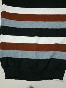 Striped Knit Sweater