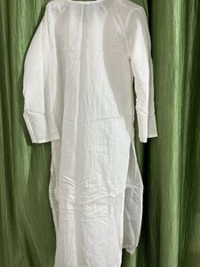 White Chikankari Kurta