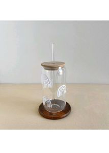 Asthetic Glass Can brand new