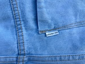Light Wash Ripped Wide Leg Jeans