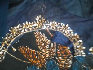 Beautiful Heavy Partywear Gown In  Attached Dupatt