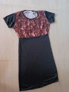 Stylish Snake Print Midi Dress