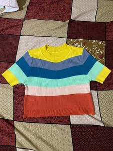 Rainbow top