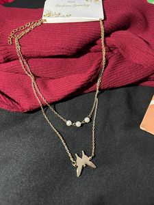 Brand New Butterfly Double Layered Neckchain