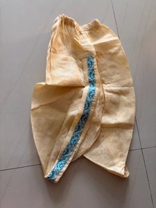kids Traditional Silk Dhoti Kurta Set