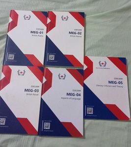 IGNOU MEG Study Guides - Set of 5