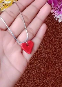 Hand-Painted Tulip Necklace