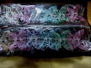 Butterfly Hair Clips Combo 12 Peace