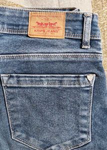 Stylish Blue Flared Jeans