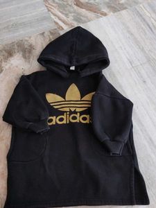 Adidas Black & Gold Hoodie