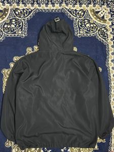 Black Pullover Anorak Jacket