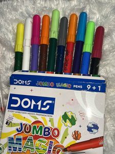 Doms Magic Pens &amp; Cello Glitter Pen