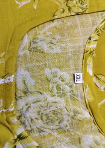 💛 Yellow Printed Kurti