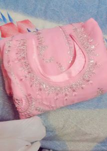 Beautiful Pink Kurta Set with pallazo