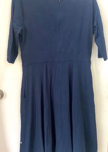 Fox &amp; Stars Navy A-Line Dress