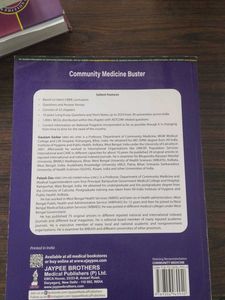 Community Medicine Buster 5th Edition