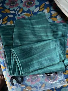 Stylish Teal Striped Flare Pants