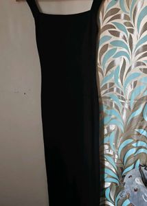 Elegant Black Midi Bodycon Dress