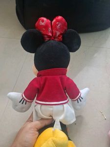 Disney Minnie Mouse Plush and Slyveon