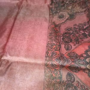 Beautiful Red Silk Saree