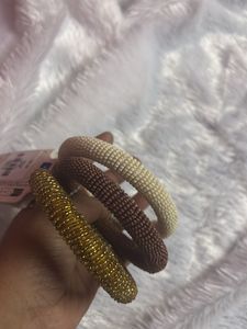 Set of 3 Beaded Bracelets