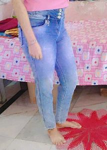Combo: Two-Tone Wash Jeans