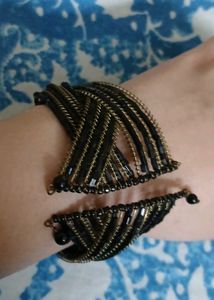 Stylish Beaded Cuff Bracelet