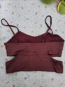 Party wear Cutout Crop Top