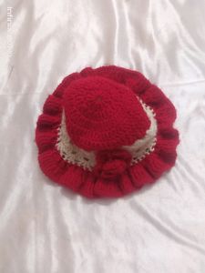 Woollen Baby Dress Set