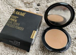 🪞✨Lakme Unreal Dual Cover Pressed Powder