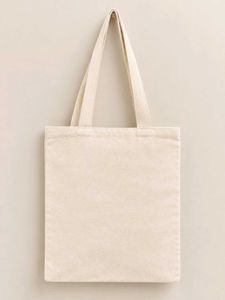 Tote Bag with Floral Accents