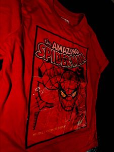 Marvel Spider-Man Two shades Graphic T-Shirt