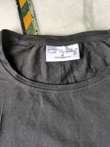 Basic Black Long Sleeve Top